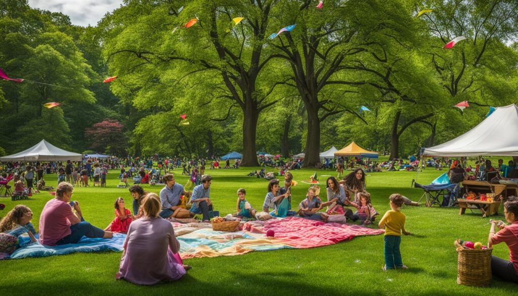 Family-friendly events in New York parks