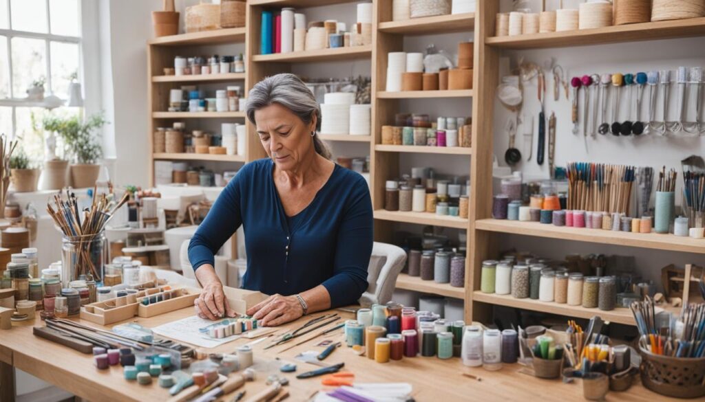 starting a successful crafting business for moms