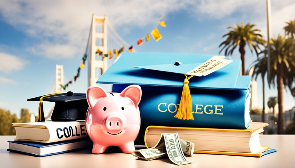 cost of college in california