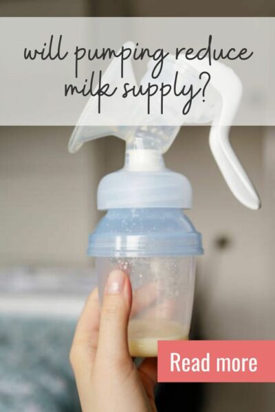 will pumping reduce milk supply